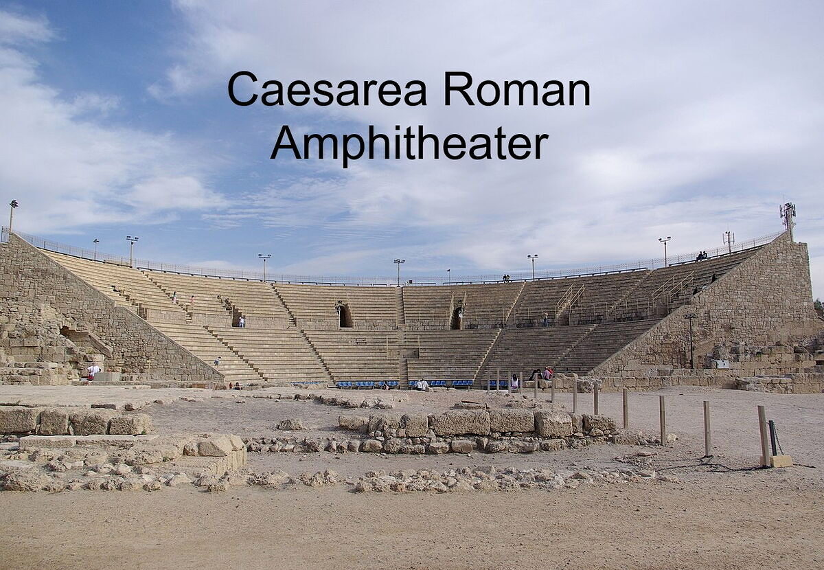 Roman amphitheater at Caesarea